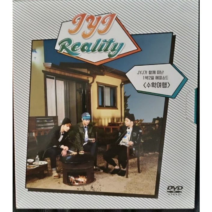 JYJ Reality DVD 收穫旅行金在中金俊秀朴有天東方神起TVXQ | 蝦皮購物