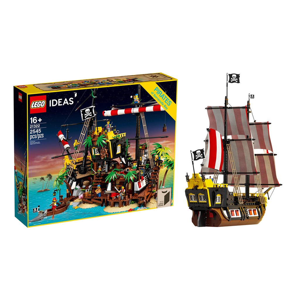 現貨LEGO 樂高21322 Ideas 系列梭魚灣海盜全新未拆公司貨| 蝦皮購物