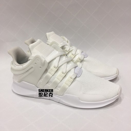 Adidas originals eqt support best sale adv trainers in white cp9558