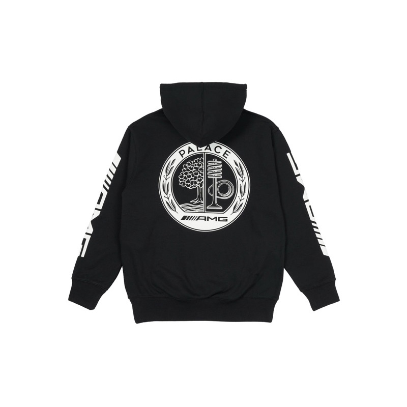 area0439】極限量聯名Palace x AMG Hood Hoodie 帽T 三角Logo | 蝦皮購物