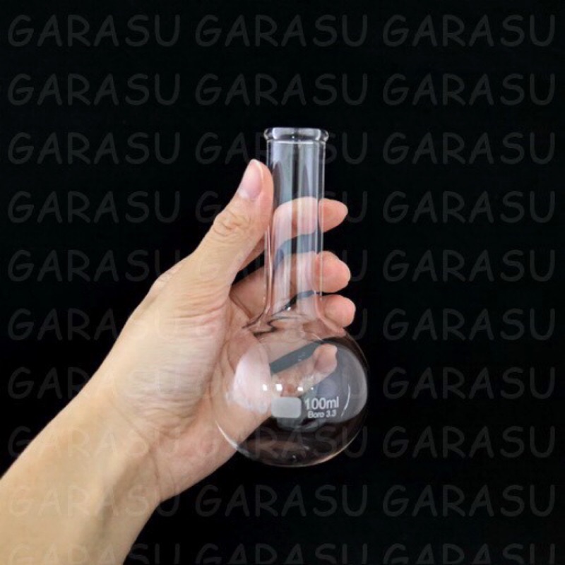 平底燒瓶 50ml-500ml 實驗燒瓶 蒸餾燒瓶 GARASU實驗器材 | 蝦皮購物