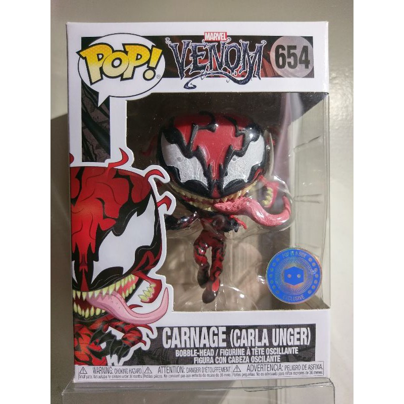 漫威猛毒系列屠殺Carnage (Carla Unger) Funko POP #654 美國PIAB通路