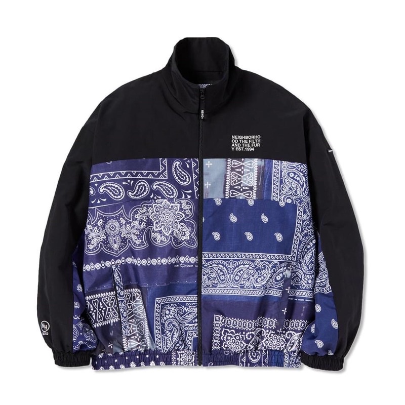 21AW NEIGHBORHOOD BANDANA CHOPPED TRACK / E-JKT 全新正品變形蟲| 蝦皮購物