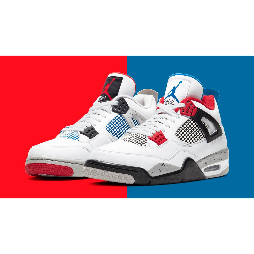 紐約范特西】 預購AIR Jordan 4 Retro What The CI1184-146 白藍紅鴛鴦