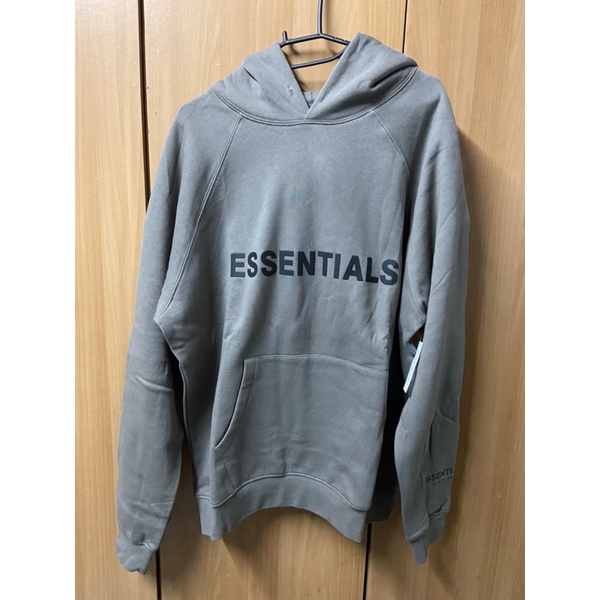 全新Essentials 連帽上衣 上帝灰S M L XL | 蝦皮購物