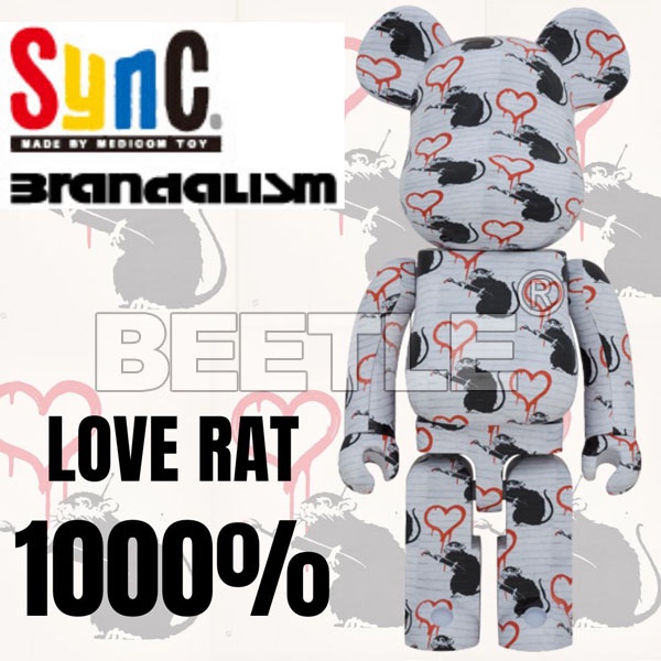 BE＠RBRICK LOVE RAT 1000%-