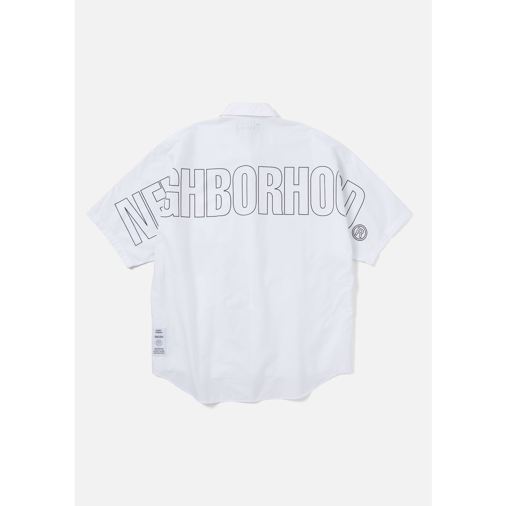 日貨代購CITY】2022SS NEIGHBORHOOD BIG LOGO / C-SHIRT.SS 短袖襯衫