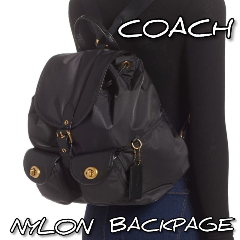 Coach best sale cargo backpack