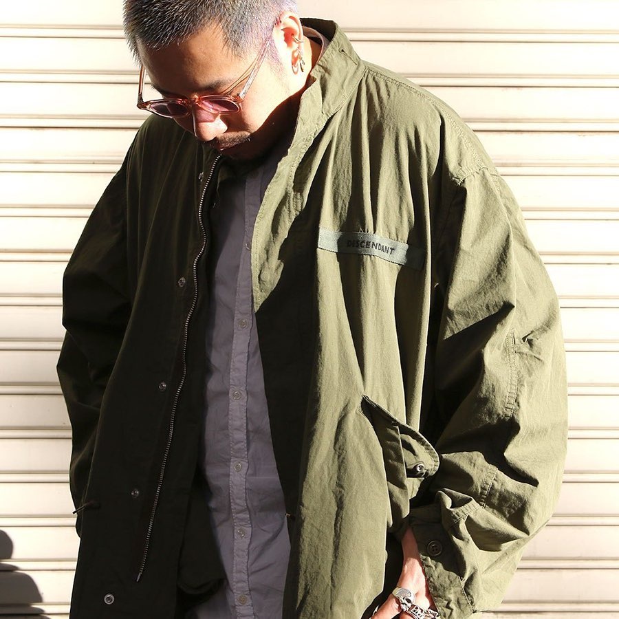 descendant jacket coat コート criket nyco - モッズコート