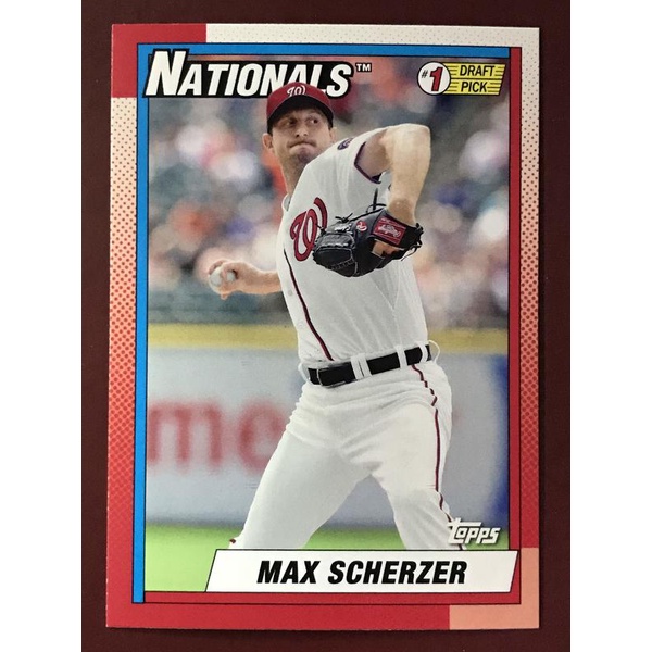  2017 Bowman #43 Max Scherzer Nationals Baseball