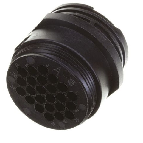 206838-2 24P 公頭 TE / Tyco AMP 11號標準環形圓形連接器(含稅)【佑齊企業 iCmore】 | 蝦皮購物
