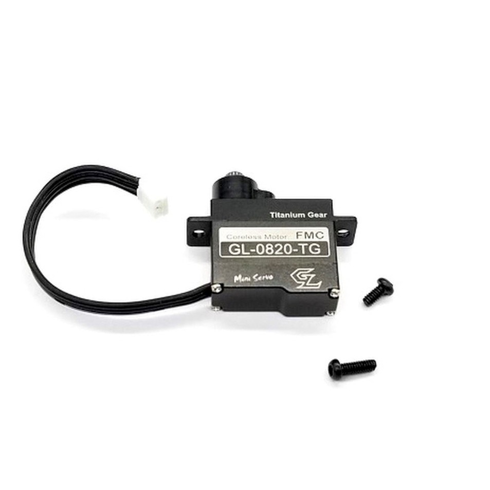 GL Racing 鈦合金齒伺服機Titanium Gear Servo GL-0820-TG GLR/GLD/GLA | 蝦皮購物