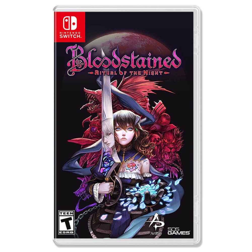 🔥全新現貨含特典🔥 NS 任天堂Switch 血咒之城暗夜儀式Bloodstained 中