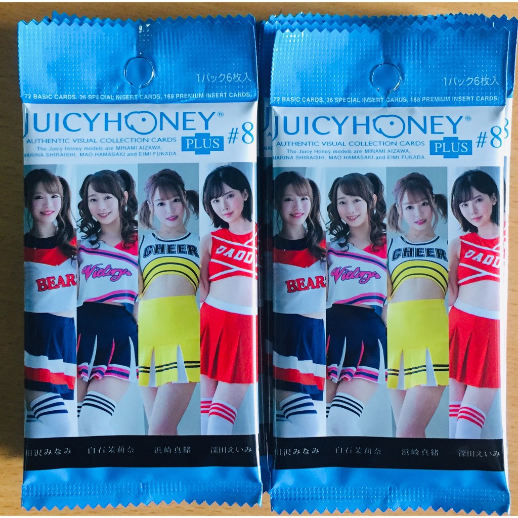 未開封卡包Juicy Honey Plus #8 相澤南、白石茉莉奈、浜崎真緒、深田