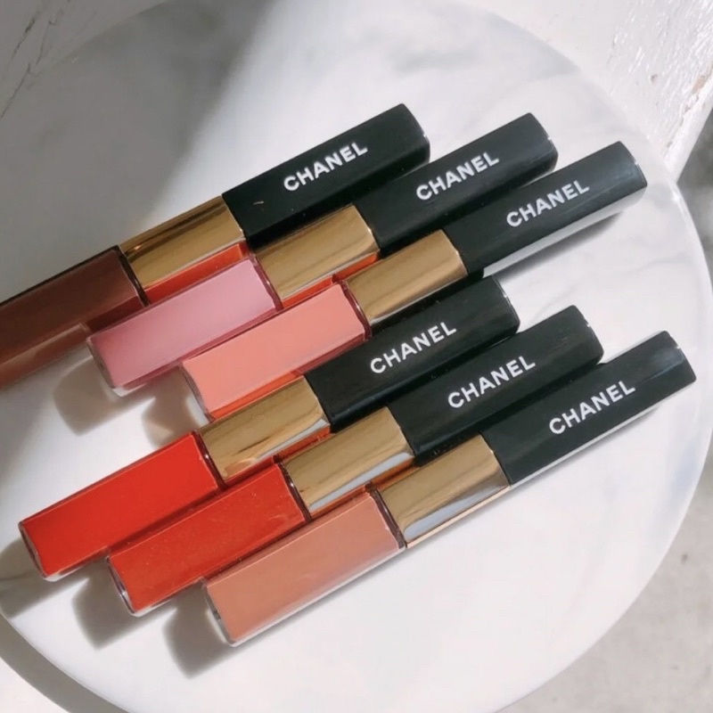 Chanel Le Rouge Duo Ultra Tenue Ultrawear Liquid Lipgloss #48 Soft Rose