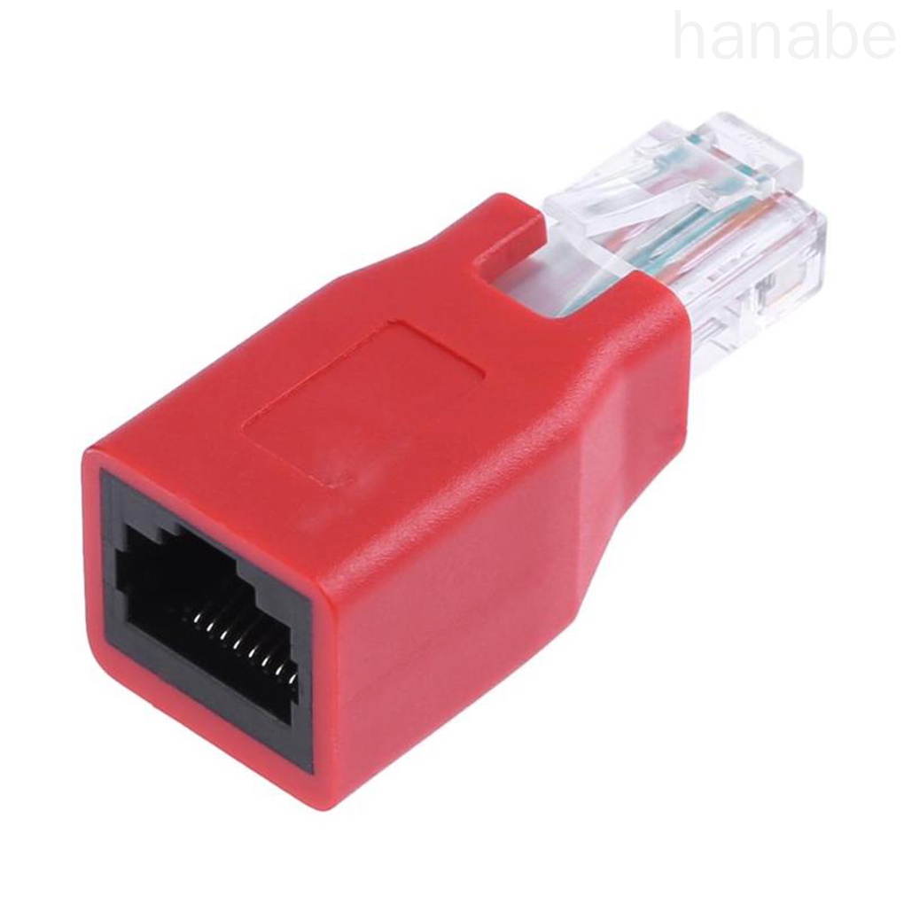 Rj45 公對母 CAT6 連接器 Lan 以太網網絡擴展適配器更換路由器/集線器/網絡 RJ45 連接 hanabe | 蝦皮購物