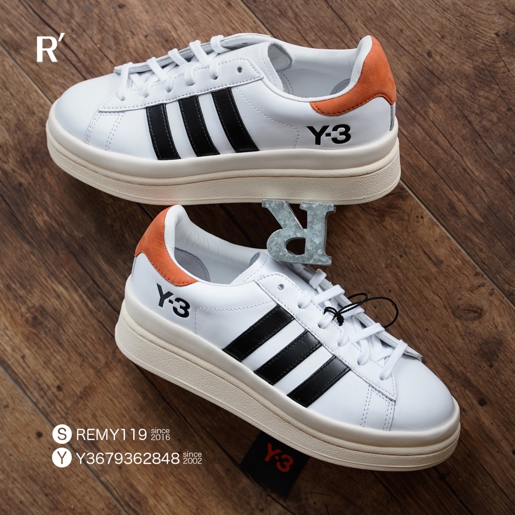 R'代購Y-3 adidas Y3 HICHO 白黑橘奶油底FX1747 男女段| 蝦皮購物 R'代購Y-3 adidas Y3 HICHO 白黑橘奶油底FX1747 男女段| 蝦皮購物