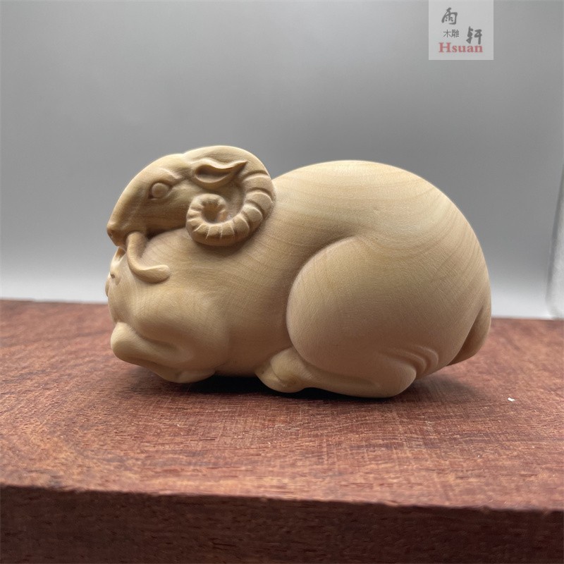 崖柏黃楊木雕吉祥如意羊手把件實木雕刻創意居家裝飾品生肖羊擺件大號7.5cm羊雕刻藝術品 羊動物木雕藝品 綿羊雕像 雕塑木 | 蝦皮購物