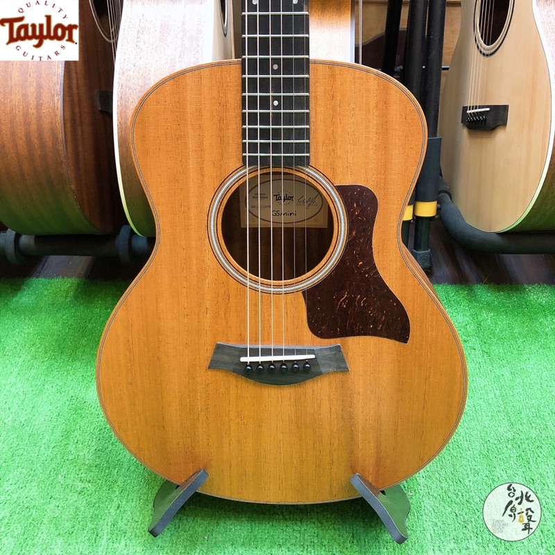【北烏/原聲】Taylor GS-Mini-MAH 36吋 單板 全桃花心 旅行吉他 民謠吉他 墨廠 | 蝦皮購物