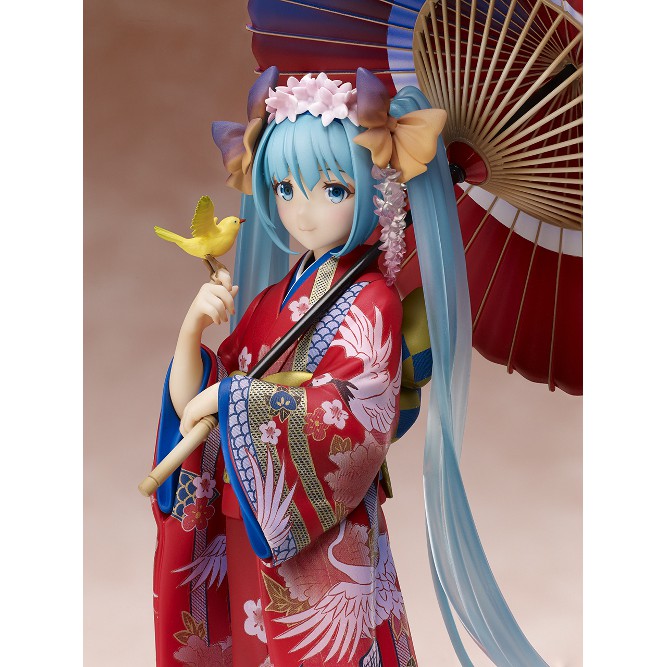 全新絕版品GSC Stronger 初音MIKU 花色衣浴衣和服23公分初音ミク