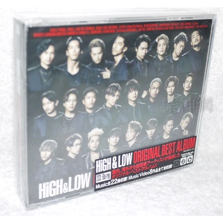 HiGH & LOW ORIGINAL BEST (日版2 CD+藍光Blu-ray 初回盤) BD Exile