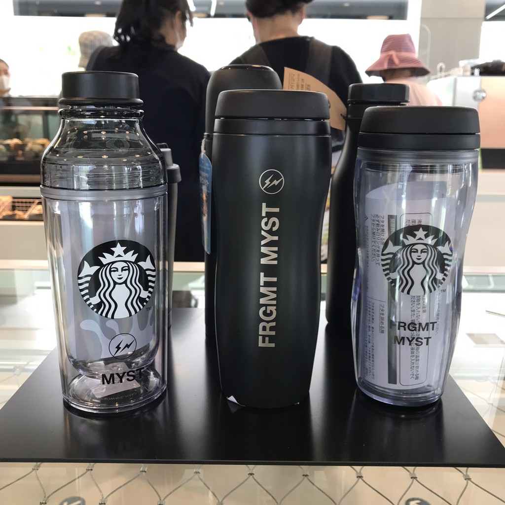 連線零時差 日本限定 Starbucks x fragment 星巴克 藤原浩 閃電 MIYASHITA PARK 限定