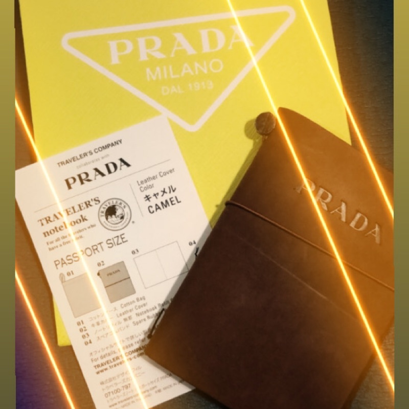 Prada best sale traveler's notebook