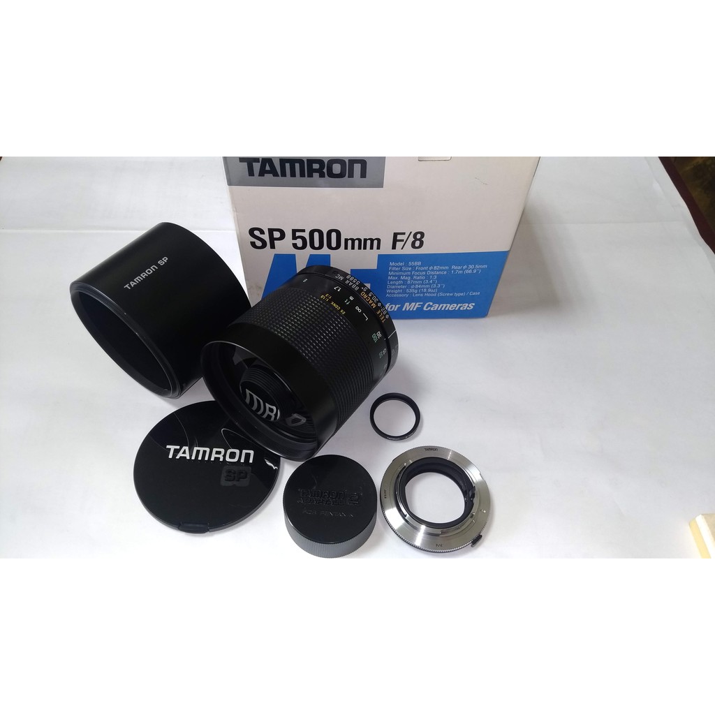 500mm反射鏡(Reflex lens)ForPentax(Nikon)Tamron SP 500mm f8 55BB