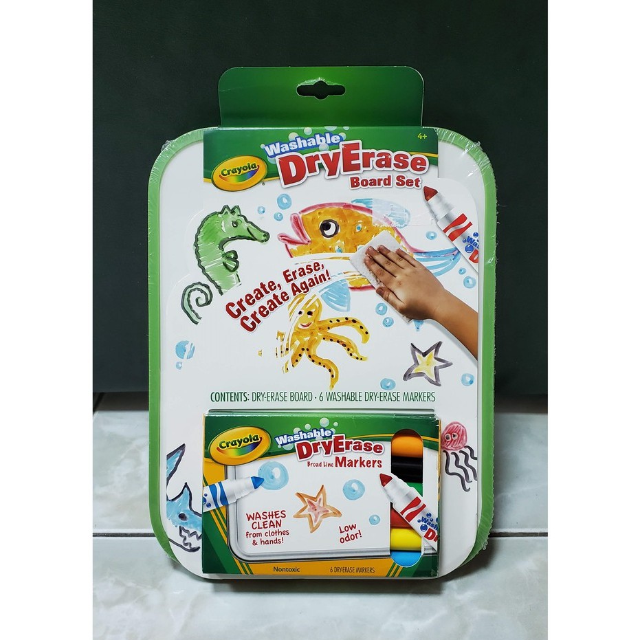 Crayola Washable Dry Erase Board Set