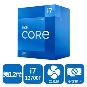 INTEL 盒裝Core i7-12700F | 蝦皮購物