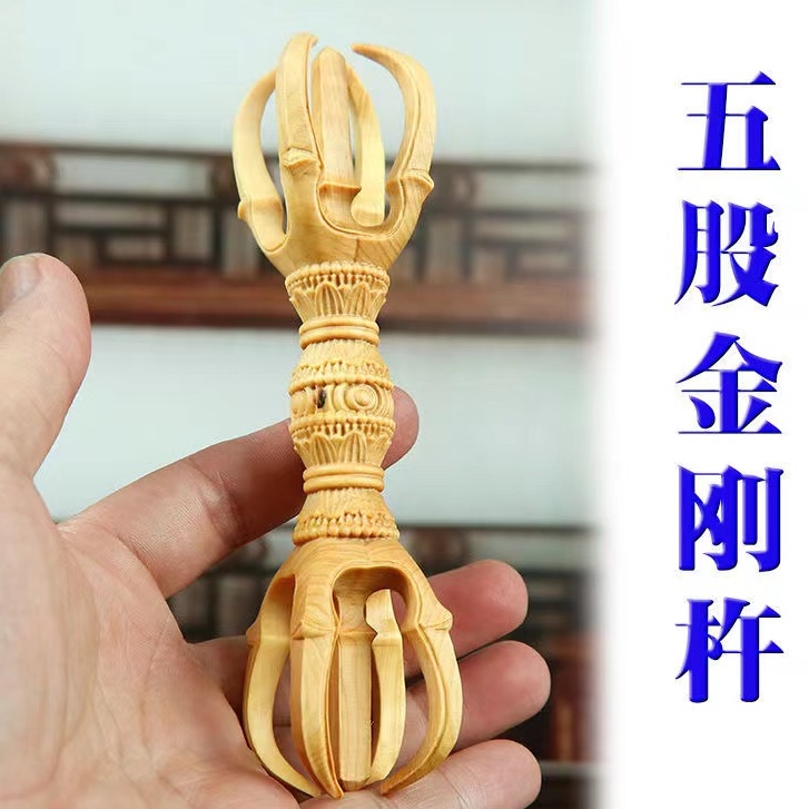 極上中国古美術・黄楊木極細工彫刻・観音像・般若心経・風水開運