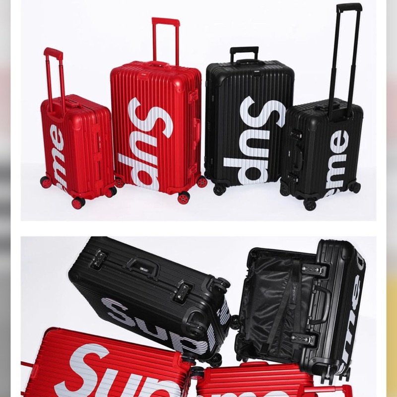 Supreme best sale luggage set