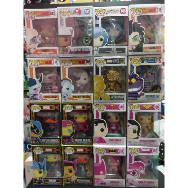 Funko pop 公仔系列 七龍珠 佛利扎 福音戰士 澳洲森林大火 超人 小丑女 神力女超人 | 蝦皮購物