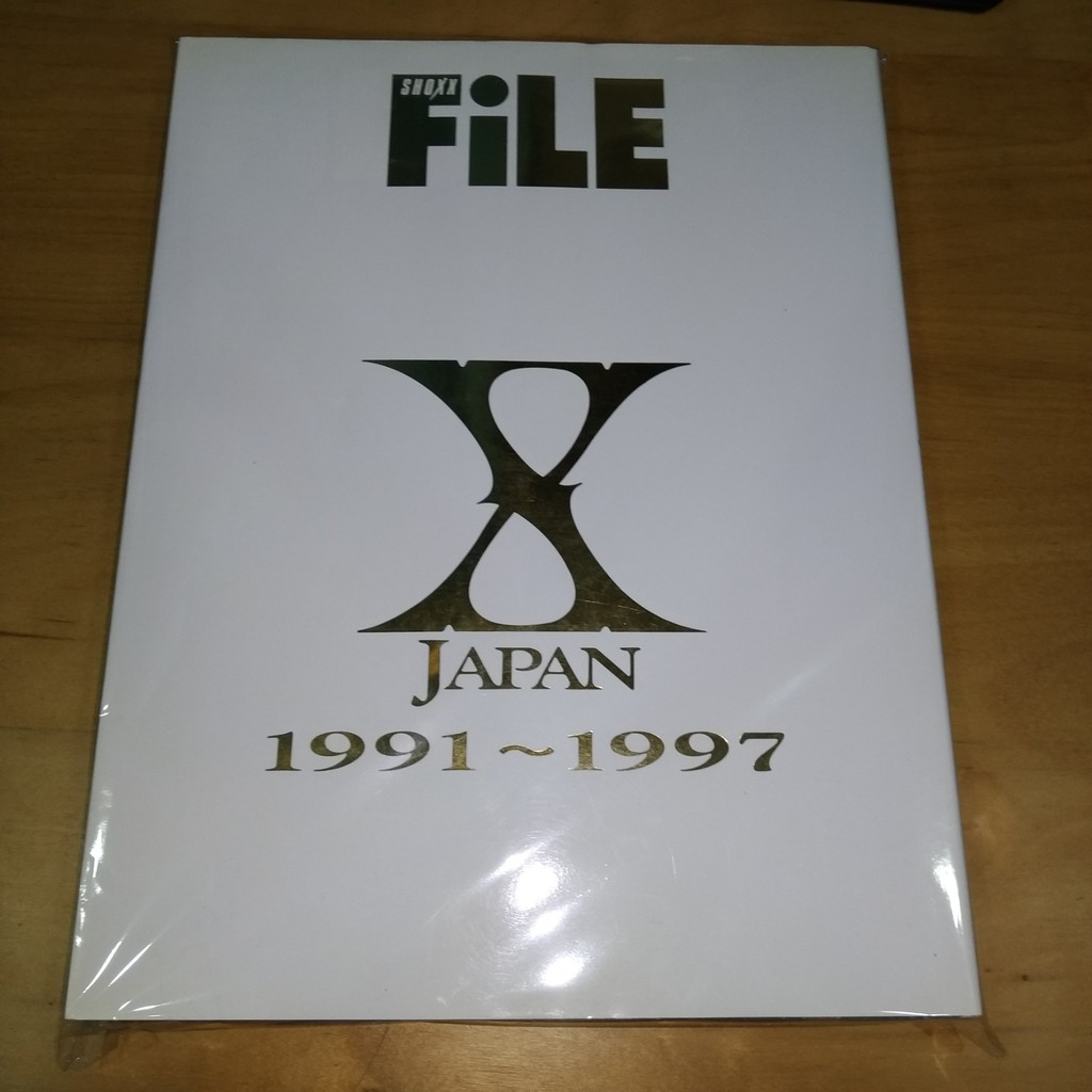 X JAPAN SHOXX FiLE 超厚寫真集1991~1997年/ XJAPAN 雜誌| 蝦皮購物