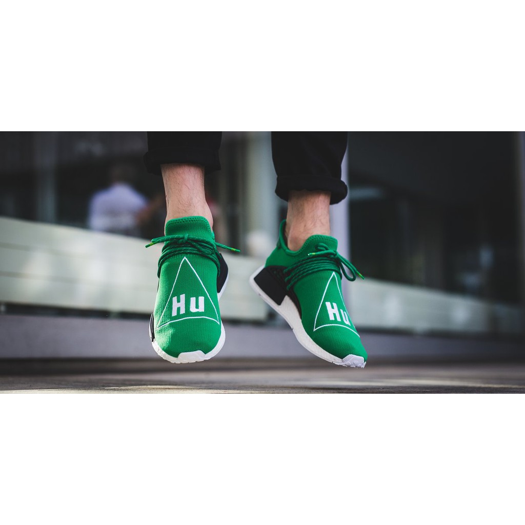 Adidas nmd outlet pharrell hu green