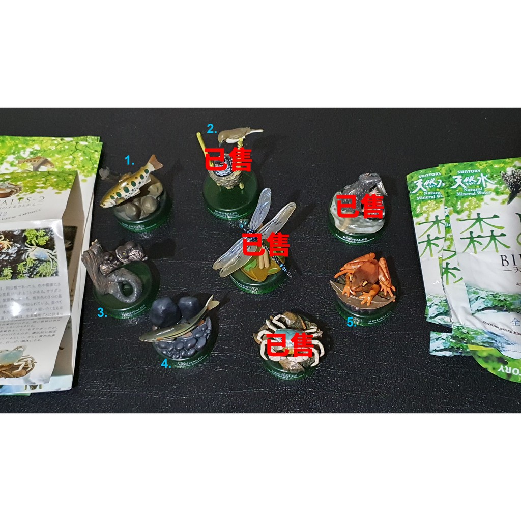 海洋堂絕版珍品Bird tales-2 森林清流天然水瓶蓋| 蝦皮購物