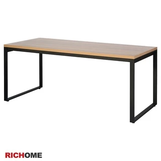 RICHOME  DE263     領券現折  杜克辦公桌(180X80CM)(可調式腳墊)  電腦桌  辦公桌