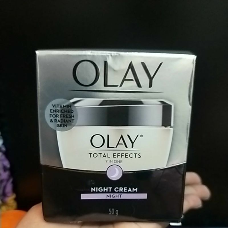 Olay Total Effect Night Cream 50gr 蝦皮購物 0747