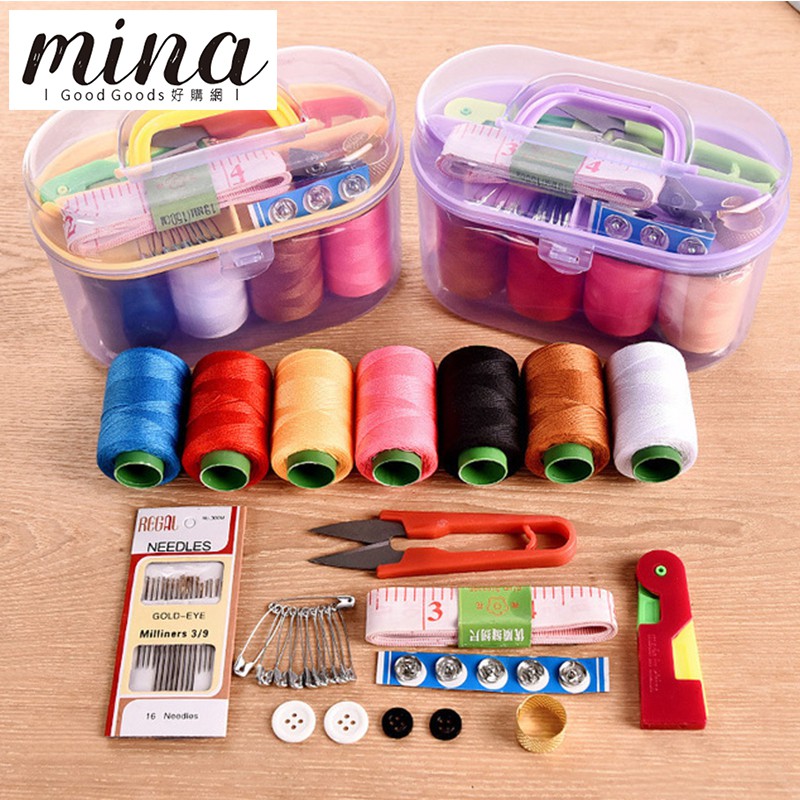 大號10件組針線盒 裁縫針線包