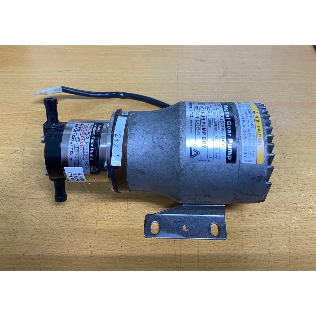 日本製IWAKI GEAR PUMP MDG-R2BB24 不鏽鋼無軸封齒輪幫浦/直流齒輪磁力泵/油泵/自吸泵