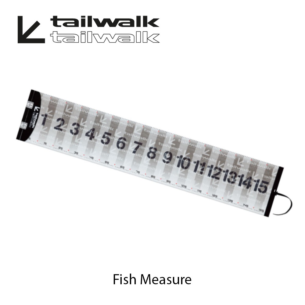 【搏漁所釣具】tailwalk Fish Measure wide type 寬型魚尺 加寬版 大型魚可用 | 蝦皮購物