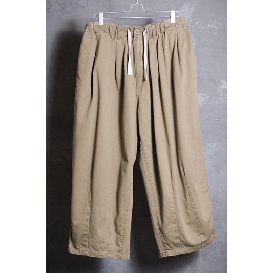 is-ness Balloon EZ Pants 日本設計師品牌打褶繭型氣球褲日本製POPEYE