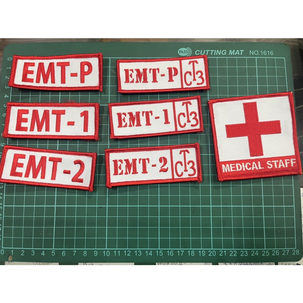EMT紅底白字、綠底黑字、EMT-1、EMT-2、EMT-P、EMT-TCCC | 蝦皮購物