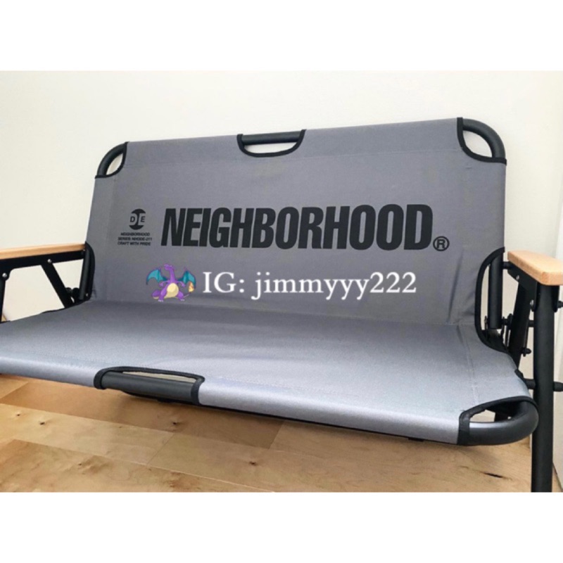 聯名NEIGHBORHOOD OUT PUT LIFE SOFA 椅子折疊椅露營椅野餐登山桌椅