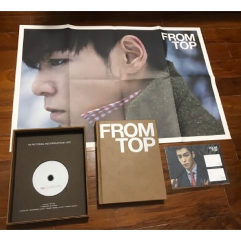 FROM TOP BIGBANG TOP 崔勝鉉寫真集寫真書DVD 寫真| 蝦皮購物