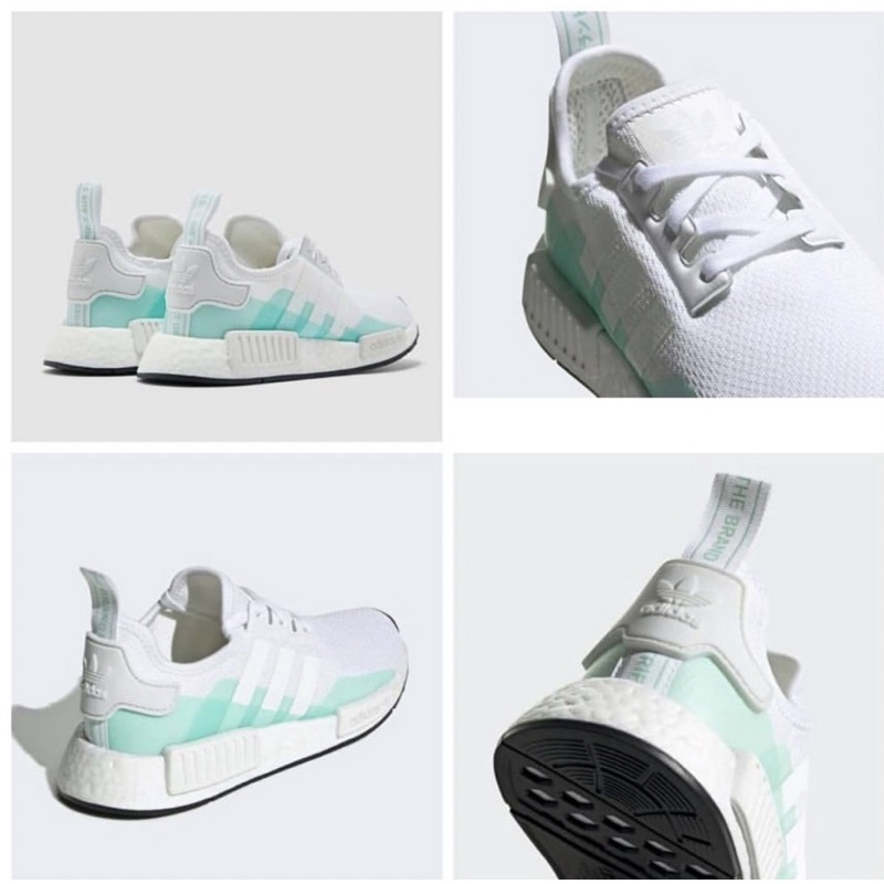 Adidas nmd 2024 green and white