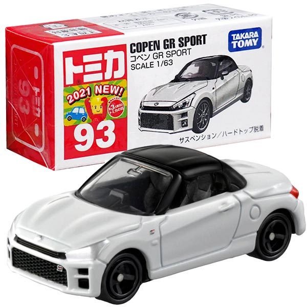 ☆【TOMICA】多美小汽車2021 NEW 93 大發COPEN GR SPORT | 蝦皮購物