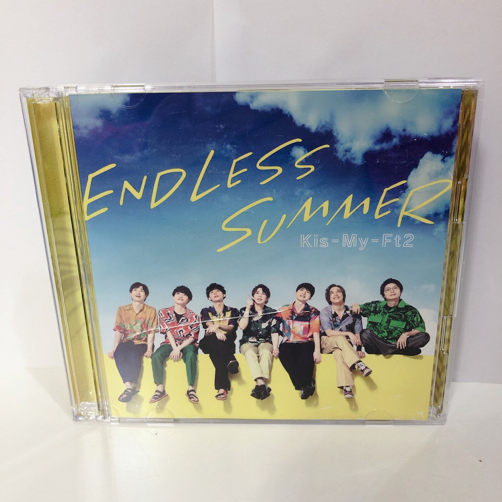 Kis-My-Ft2 單曲ENDLESS SUMMER 初回A CD 殼有裂日盤周邊現貨【T24208