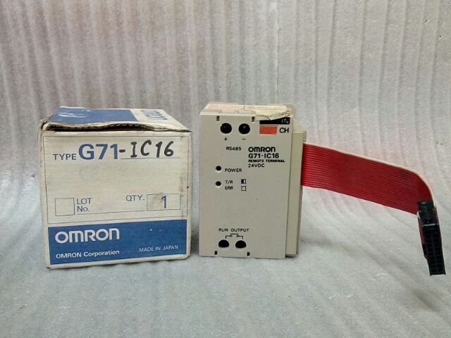 🌞清倉全新現貨保固日製OMRON歐姆龍G7 G71-IC16 DC24V輸入模組G7TC I/O接線配件RS485 | 蝦皮購物