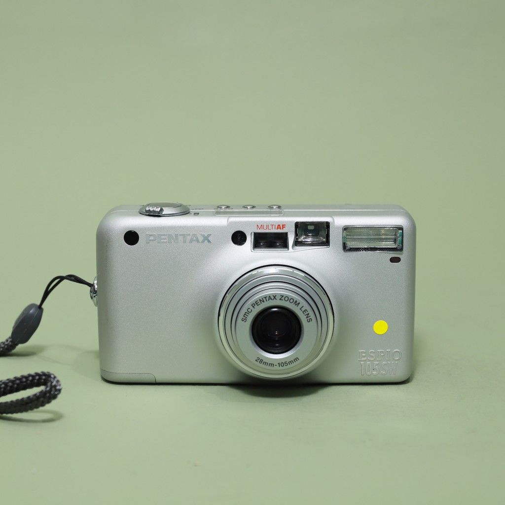 【Polaroid雜貨店】♞Pentax Espio 105 SW 銀 傻瓜 135 底片 相機